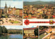 Postcard Reichenberg Liberec Mehrbildkarte 5 Stadt-Ansichten 1973 - Czech Republic