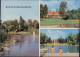 Ansichtskarte Bad Klosterlausnitz Moorbad, Kurpark, Schwimmbad 1970 - Bad Klosterlausnitz