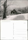 Ansichtskarte Krummhübel Karpacz Haus Im Schnee 1981 - Schlesien