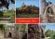 Greifenstein (Hessen) Panorama, Gotisches Tor, Türme, Süd-Portal . 1990 - Other & Unclassified