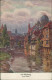 Ansichtskarte Nürnberg Insel Schütt - Gemälde - Aus Dem Deuschen Gauen 1914 - Nuernberg