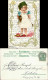 Ansichtskarte  Jugendstil Ornament - Kind - Künstlerkarte 1902 Goldrand - Ritratti