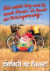 Ansichtskarte  Thüringenzwerge  Fahrrad 2001 - Humor