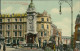 Postcard Brighton Clock Tower North Street 1909  - Other & Unclassified