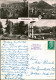 Ansichtskarte Friedrichroda Panorama, Springbrunnen, Freibad 1961 - Friedrichroda