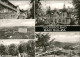 Ansichtskarte Bad Sulza Kurhaus, Wismut-Sanatorium, Kurpark, Inhalatorium 1980 - Bad Sulza