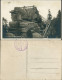 Postcard Karlsberg Karłów Heuscheuer-Großvaterstuhl 1930  - Schlesien