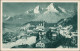 Berchtesgaden Panorama-Ansicht über Stadt Zu Den Alpen Bergen 1937 - Berchtesgaden