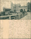 Ansichtskarte Glauchau Partie Am Schloss Zugangs-Brücke 1910 - Glauchau