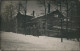 Winter (Schnee/Eis) Stimmungsbild Mit Wohnhaus (Ort Unbekannt) 1907 - A Identifier