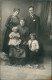 Portrait Familie Foto Mit "Oma" Und Kindern Echtfoto-AK 1910 Privatfoto - Portraits