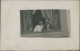 Fotokunst Ud Fotomontage Paar, Mann Frau Am Fenster 1910 Privatfoto - Coppie