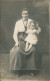 Fotokunst Fotomontage Frau Mit Kind Mädchen Posierend 1910 Privatfoto - Ritratti