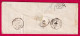 N°10 PC 3730 MOSTAGANEM ALGERIE POUR BESSE PUY DE DOME 1853 LETTRE - 1849-1876: Période Classique