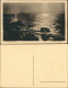 Postcard Misdroy Mi&#281;dzyzdroje Sonnenuntergang 1928 - Pommern