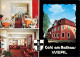Werl (Westfalen) Café Am Rathaus Bes. Krillke Engelhardstr, Innen & Außen 1976 - Werl