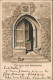 Ansichtskarte Pirna Künstlerkarte Portal Schifferhaus 1904 - Pirna