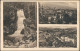 Postcard Giersdorf Podgórzyn 3 Bild Wasserfall, Stadt 1925 - Schlesien