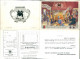 Paris Rotisserie REINE PEDAUQUE Reklame & Info Klappkarte 1950 - Autres & Non Classés