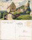 Ansichtskarte Rupprechtstein-Etzelwang Burgrestaurant - Künstlerkarte 1929 - Non Classés