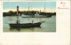 Ansichtskarte Travemünde-Lübeck Leuchtturm Und Dampfer 1909 - Altri & Non Classificati