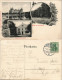 Ansichtskarte Moritzburg 3 Bild: Gasthof Au Bon Marche, Etc 1911 - Moritzburg