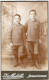 Photo CDV De Deux Jeune Garcon Posant Dans Un Studio Photo A Schlettstadt - Alte (vor 1900)