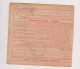 YUGOSLAVIA, KRIZE NA GORENJSKEM 1928  Parcel Card - Brieven En Documenten