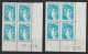 YT N° 1976b Bloc De 4 Coin Daté - Neufs ** - MNH - Cote 200,00 € - 1977-1981 Sabine Van Gandon