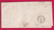 N°21 PAIRE GC 4052 USSEL SUR SARSONNE CORREZE BOITE RURALE A ST FREJOUX POUR CLERMONT FERRAND LETTRE - 1849-1876: Période Classique