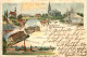 Gruss Aus Reichenau Sachsen - Litho - Schlesien