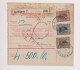 YUGOSLAVIA, LJUBLJANA 1929 Parcel Card - Lettres & Documents