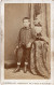 Photo CDV D'un Jeune Garcon  élégante Posant Dans Un Studio Photo A Rouen  Avant 1900 - Old (before 1900)