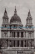 R098708 London. St. Pauls Cathedral. West Front. Silverette. 1551. Tuck. 1905 - Other & Unclassified