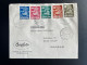 NETHERLANDS 1950 LETTER GRONINGEN TO BERGEN 25-08-1950 NEDERLAND POSTZEGELTENTOONSTELLING - Brieven En Documenten