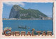 Rock Of Gibraltar  The Passage Connecting The Mediterranean Sea And The Atlantic Océan  Bateaux  Moteurs Buildings 2 Sc - Gibraltar