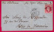 N°32 PARIS ETOILE 1 PL DE LA BOURSE POUR RIO DE JANEIRO BRESIL BRASIL 1871 VIA BORDEAUX VOIE FRANCAISE LETTRE - 1849-1876: Période Classique