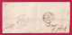 N°21 PAIRE GC 615 BRETONCELLES ORNE CAD TYPE 22 POUR PARIS LETTRE - 1849-1876: Période Classique