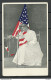 USA Post Card "Contemplation" (1904), Unused Flag Flagge Sword Etc. Art Kunst - Autres & Non Classés