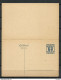 Germany Deutschland DANZIG Ca 1920 Ganzsache 30 Pf Stationery Mit Antwortteil Ungebraucht/sauber - Ganzsachen