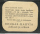 FINLAND Coffee Rengas- Kahvia Collection Card Air Plane Flugzeug F9F6 Cougar Advertising Sammelkarte - Sonstige & Ohne Zuordnung