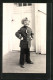Foto-AK Kleiner Soldat In Uniform, Kinder Kriegspropaganda  - Guerre 1914-18