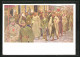 Künstler-AK Rote Armee 1919, Demonstrationsmarsch  - Evènements