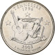 États-Unis, Quarter, Tennessee, Elvis Presley - Love Me Tender, 2002, Denver - 1999-2009: State Quarters