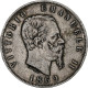 Italie, Vittorio Emanuele II, 5 Lire, 1869, Milan, Argent, TB, KM:8.3 - 1861-1878 : Victor Emmanuel II