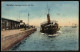 Postal Gibraltar, Algeciras Steamer And Pier  - Gibraltar