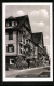 AK Freudenstadt /Schwarzwald, Hotel Post, Fahne  - Freudenstadt