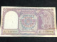 India, 10 Rupees, H.V.R.Iyengar Sign. 1957-62, Old Issue, P39, XF 1 Pcs Very Rare -8894 - India