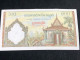 Delcampe - Cambodia Kingdom Banknotes #16B-500 Riels 1956-1 Pcs Aunc Very Rare-number-4981 - Kambodscha