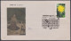 Inde India 1990 Special Cover Rajpex Stamp Exhibition, Painting, Art, Arts, Woman Deer Dancer, Music, Pictorial Postmark - Lettres & Documents